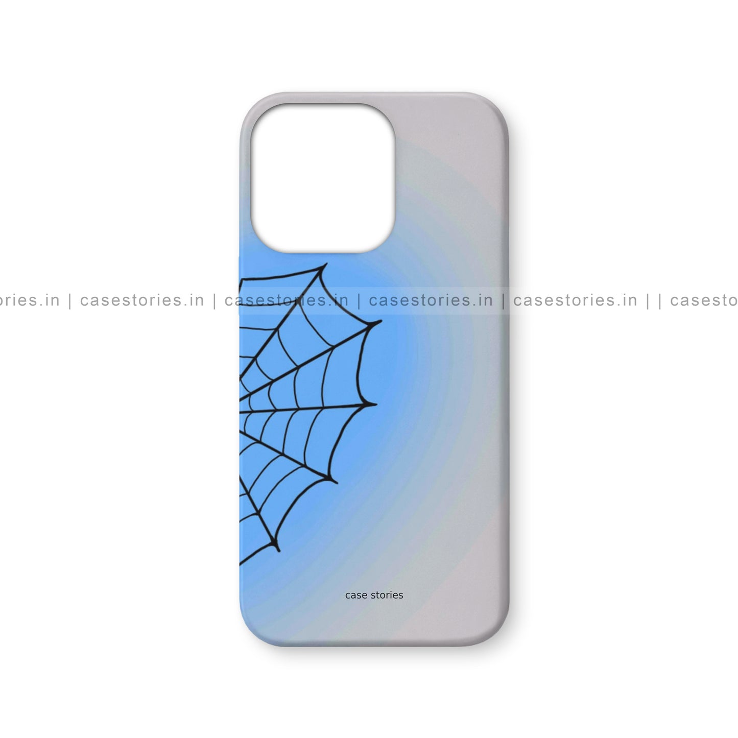Blue Web Of Love Couple Mobile Cover