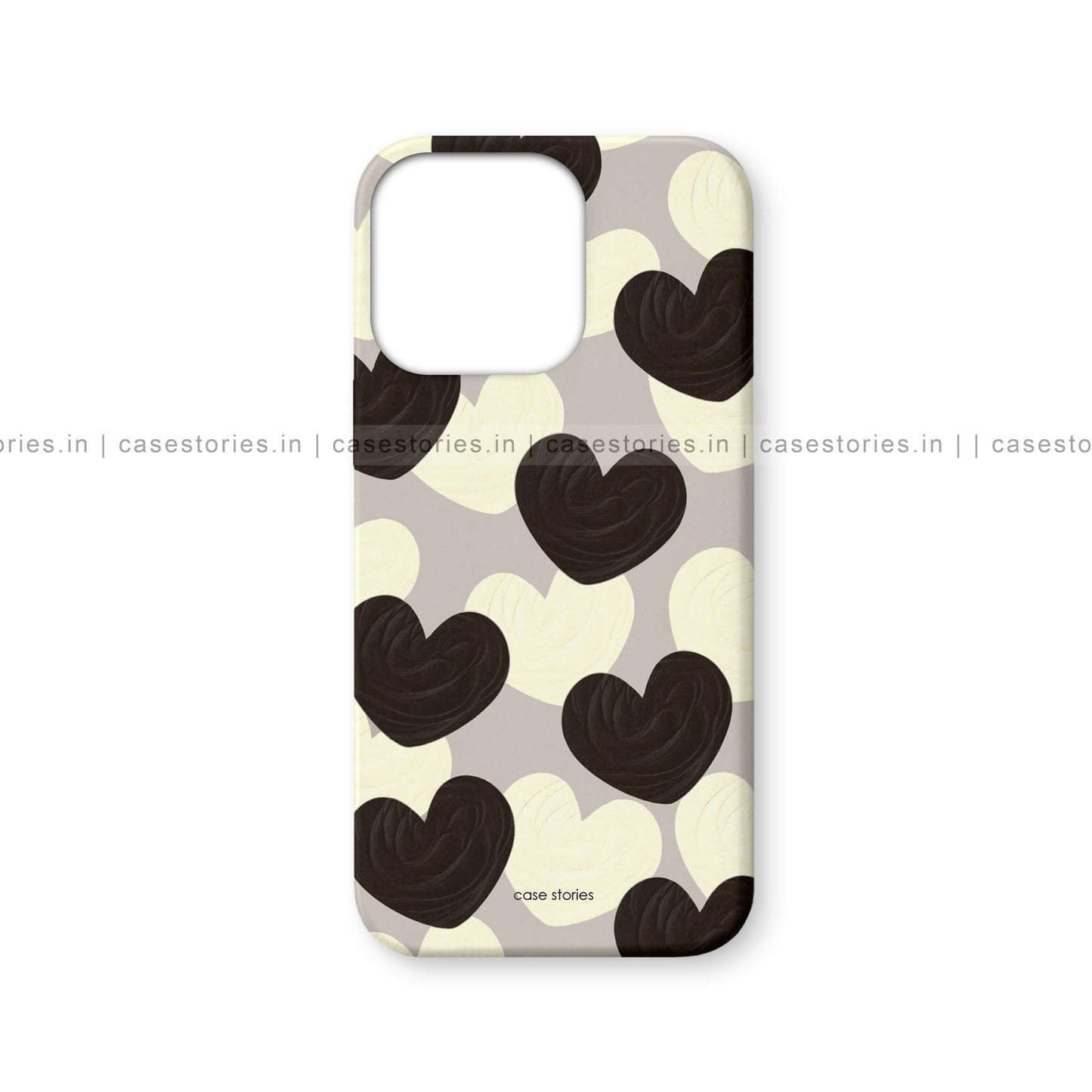 Creamy Chaos Hearts Mobile Cover