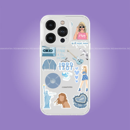 1989 Taylor Album Clear Soft Case