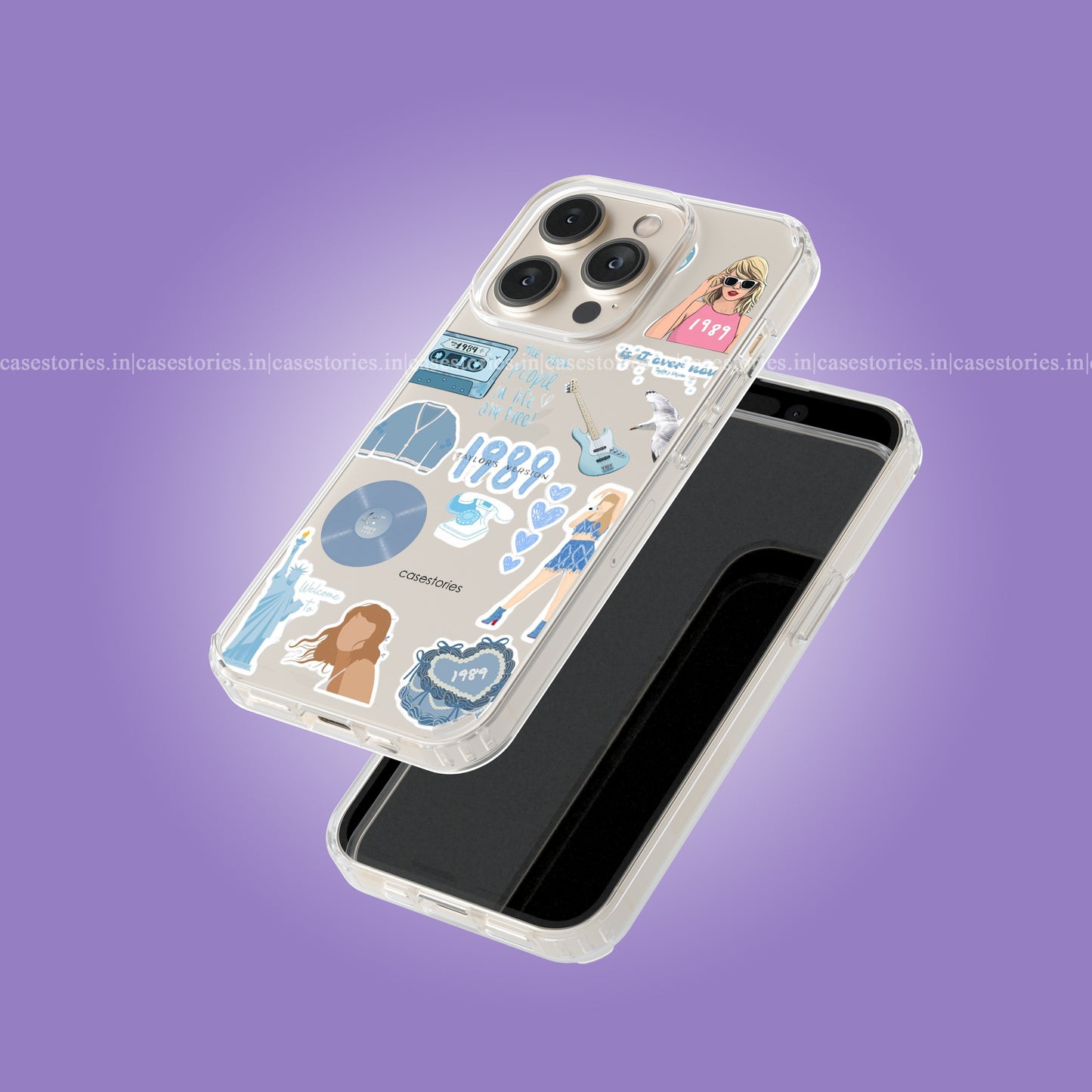 1989 Taylor Album Clear Soft Case