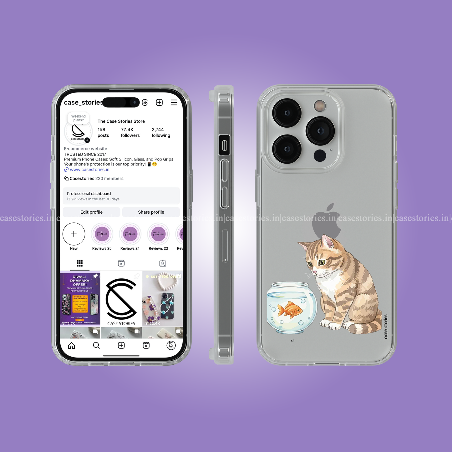 Meow-Topia Clear Soft Case