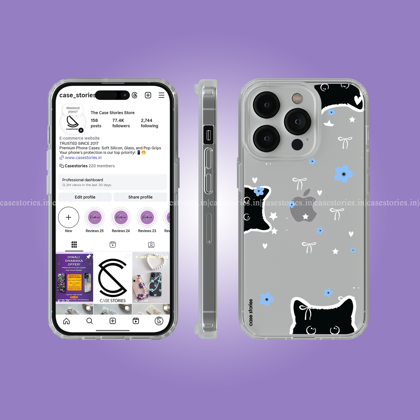 Dreamy Mews Clear Soft Case