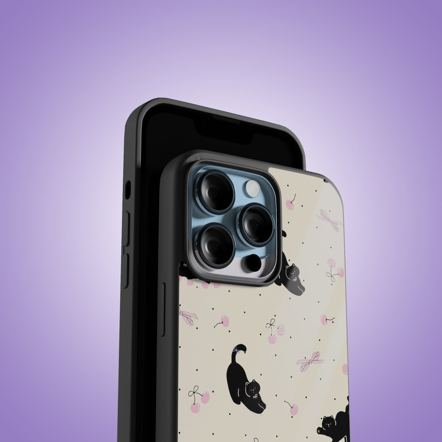 Meow Land Premium Glossy Phone Case