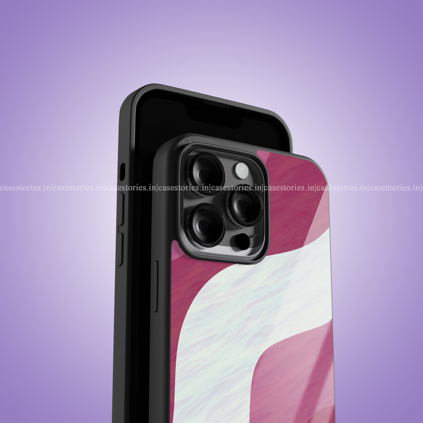 Aesthetic Waves Premium Glossy Phone Case