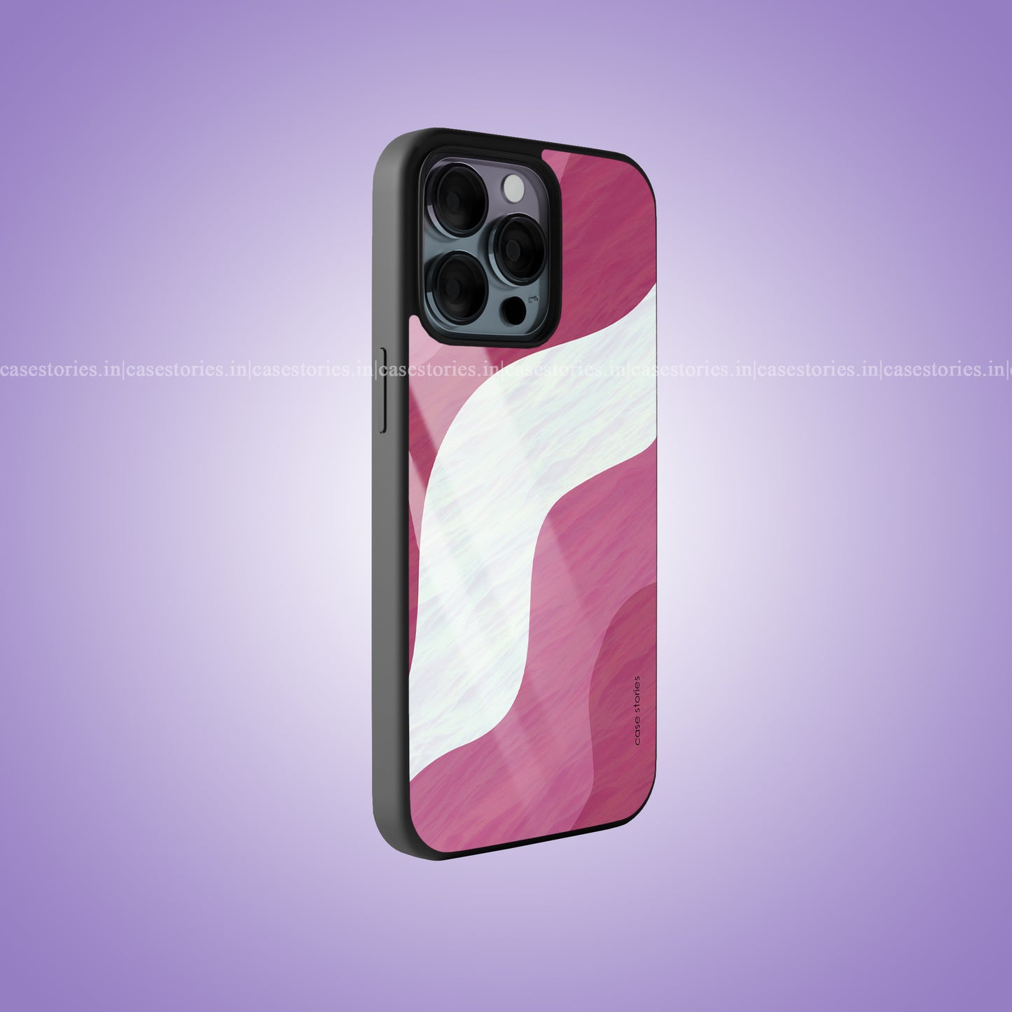Aesthetic Waves Premium Glossy Phone Case