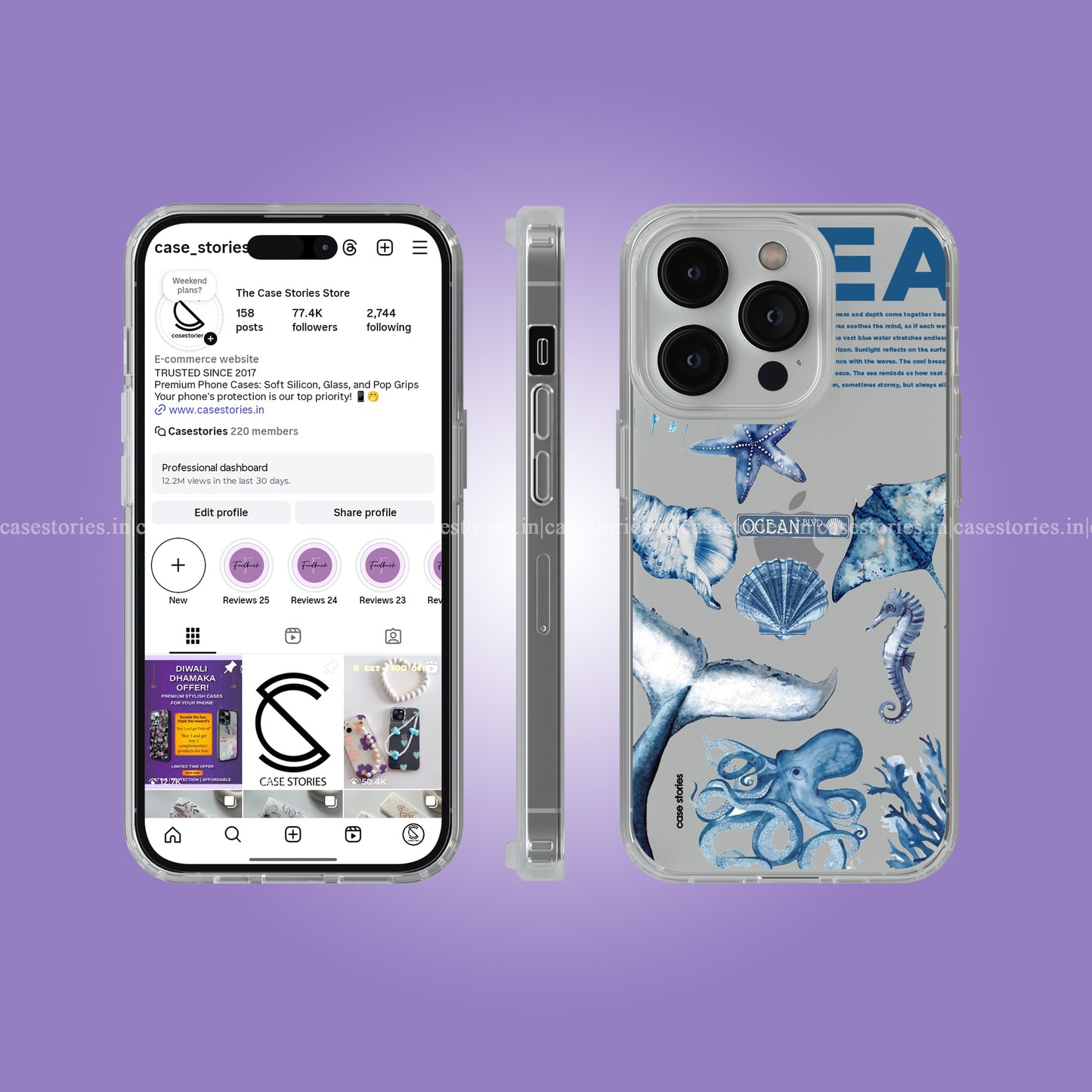 Azure Escape Clear Soft Case