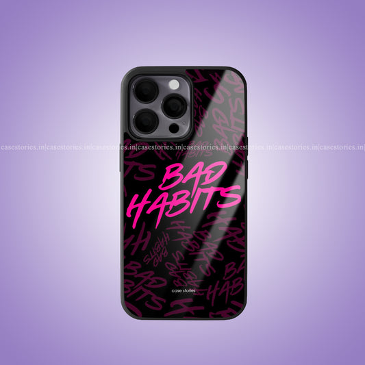 Bad Habits Premium Glossy Phone Case