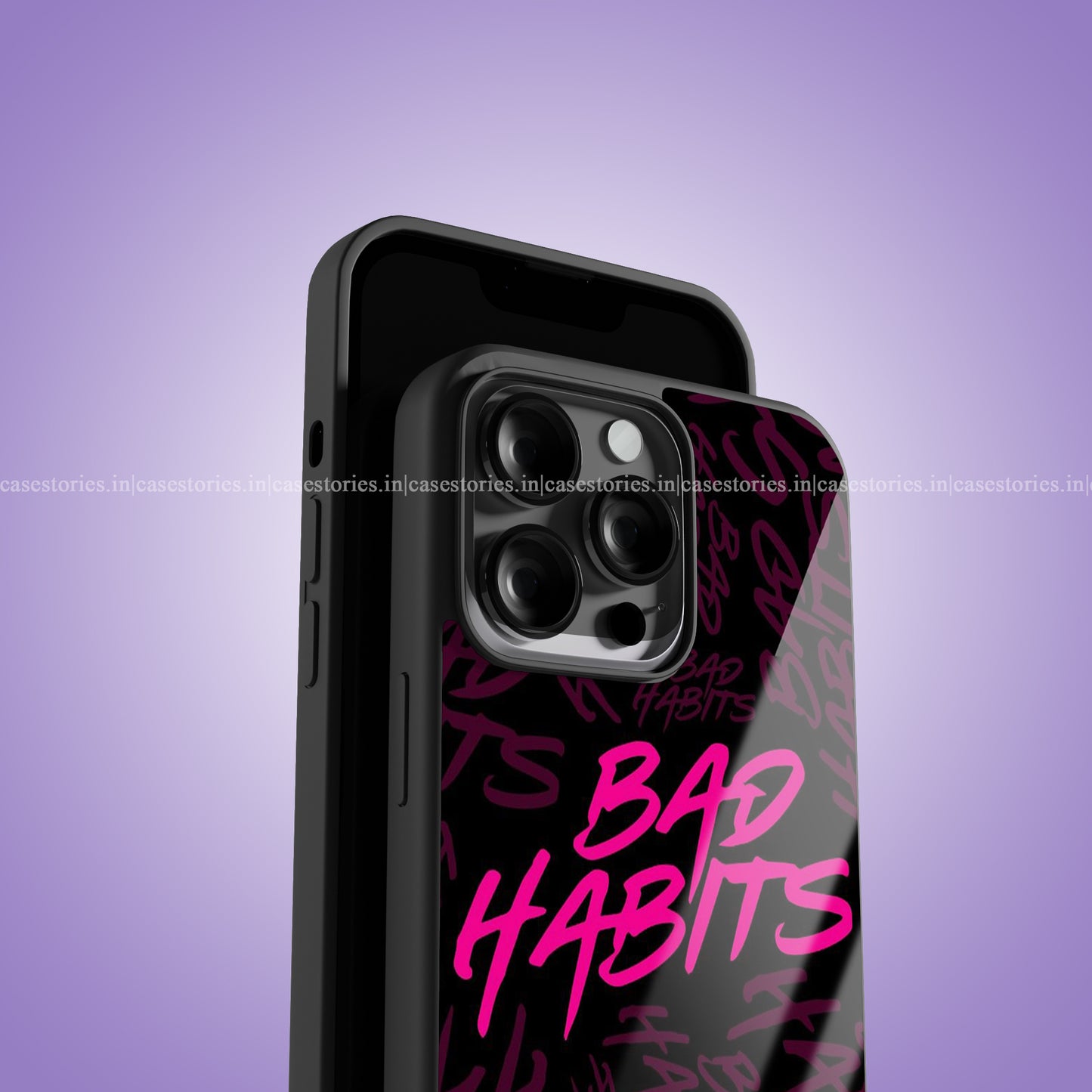 Bad Habits Premium Glossy Phone Case