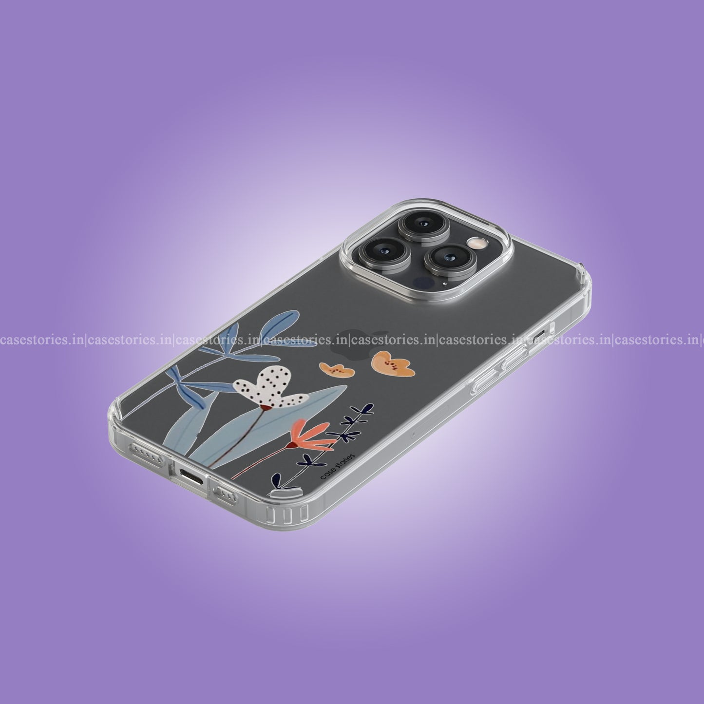 Bloomie Vibes Clear Soft Case