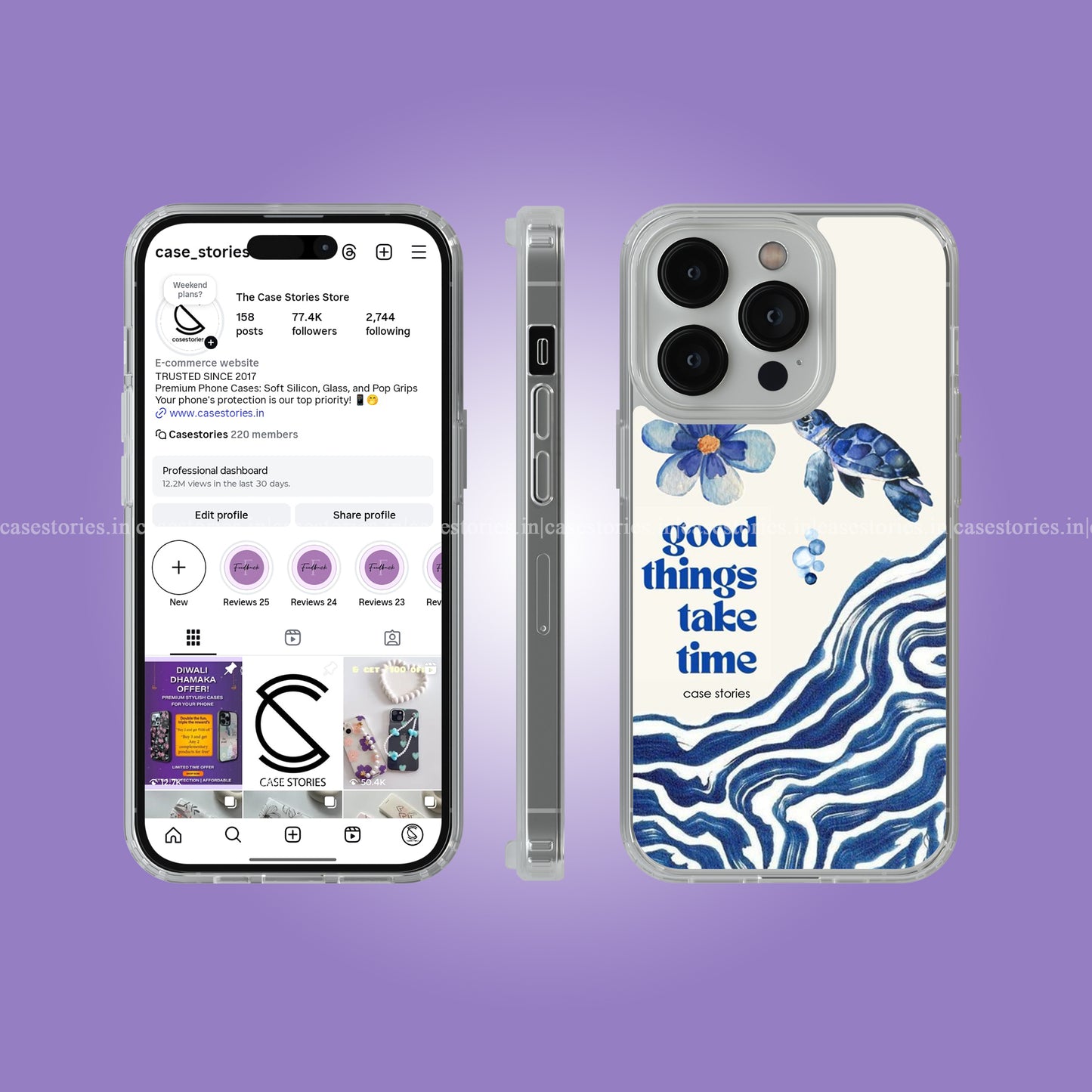 Bubbles & Waves Soft Case