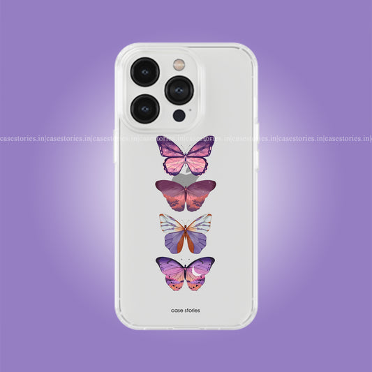 Butterfly Parade Clear Soft Case