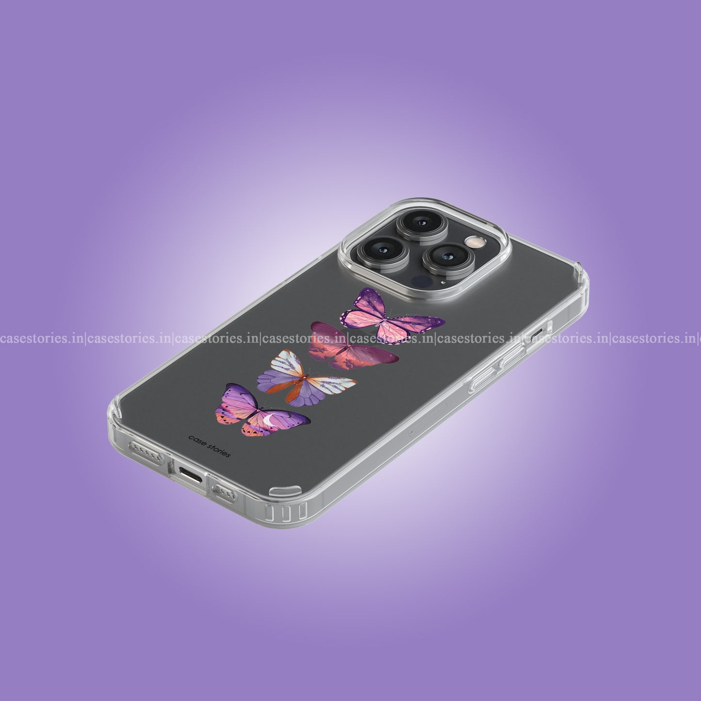 Butterfly Parade Clear Soft Case