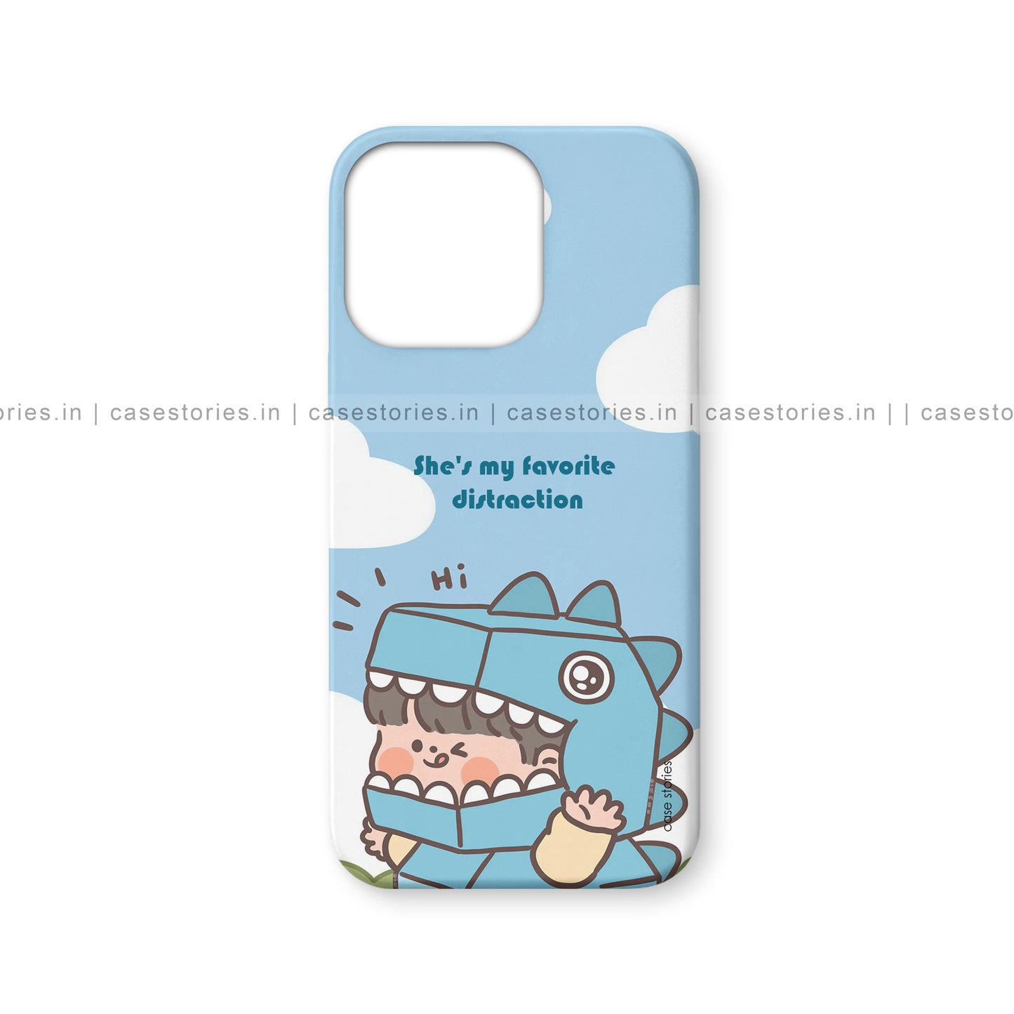 Her Dino Boy Matching Couple Mobile Cover