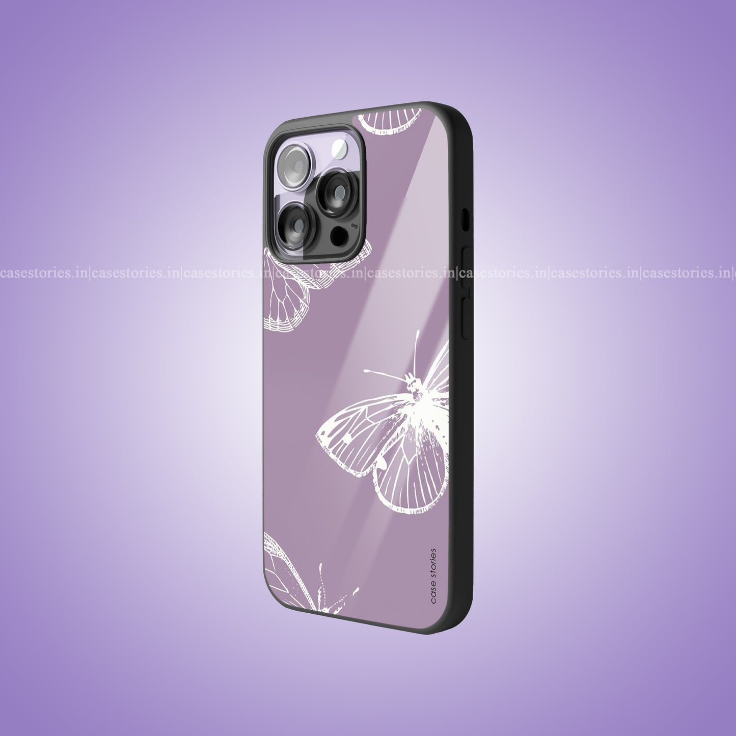 Calm Soul Butterfly Premium Glossy Phone Case