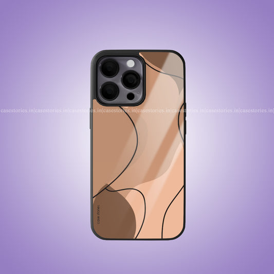 Cocoa Vibes Premium Glossy Phone Case