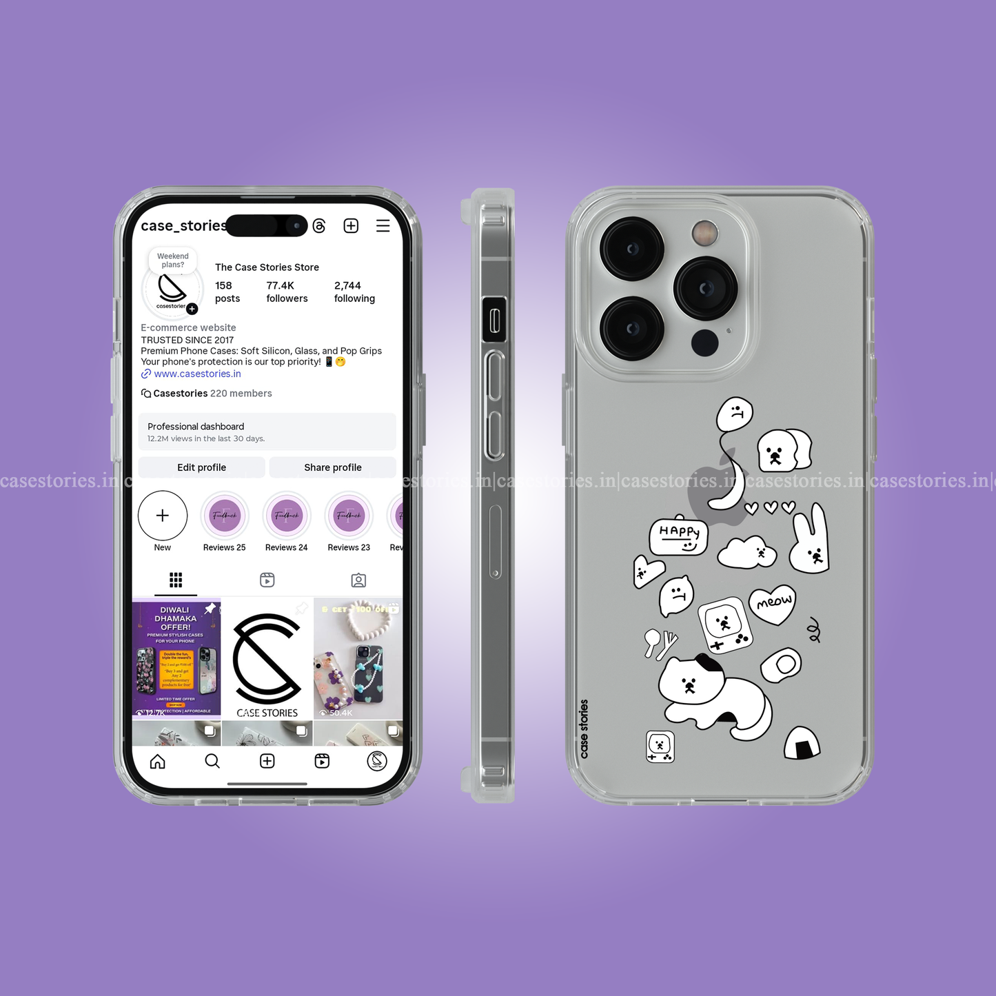 Cute Cub Clear Soft Case