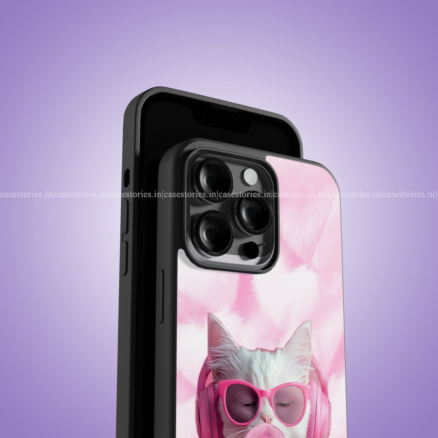Cyber Glow Premium Glossy Phone Case