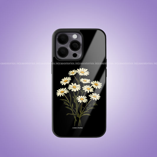 Daisy Minimalistic Floral Premium Glossy Phone Case