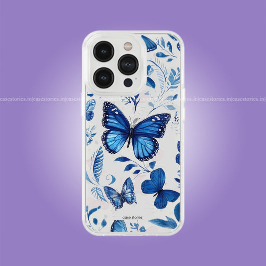FloraFly Blue Clear Soft Case