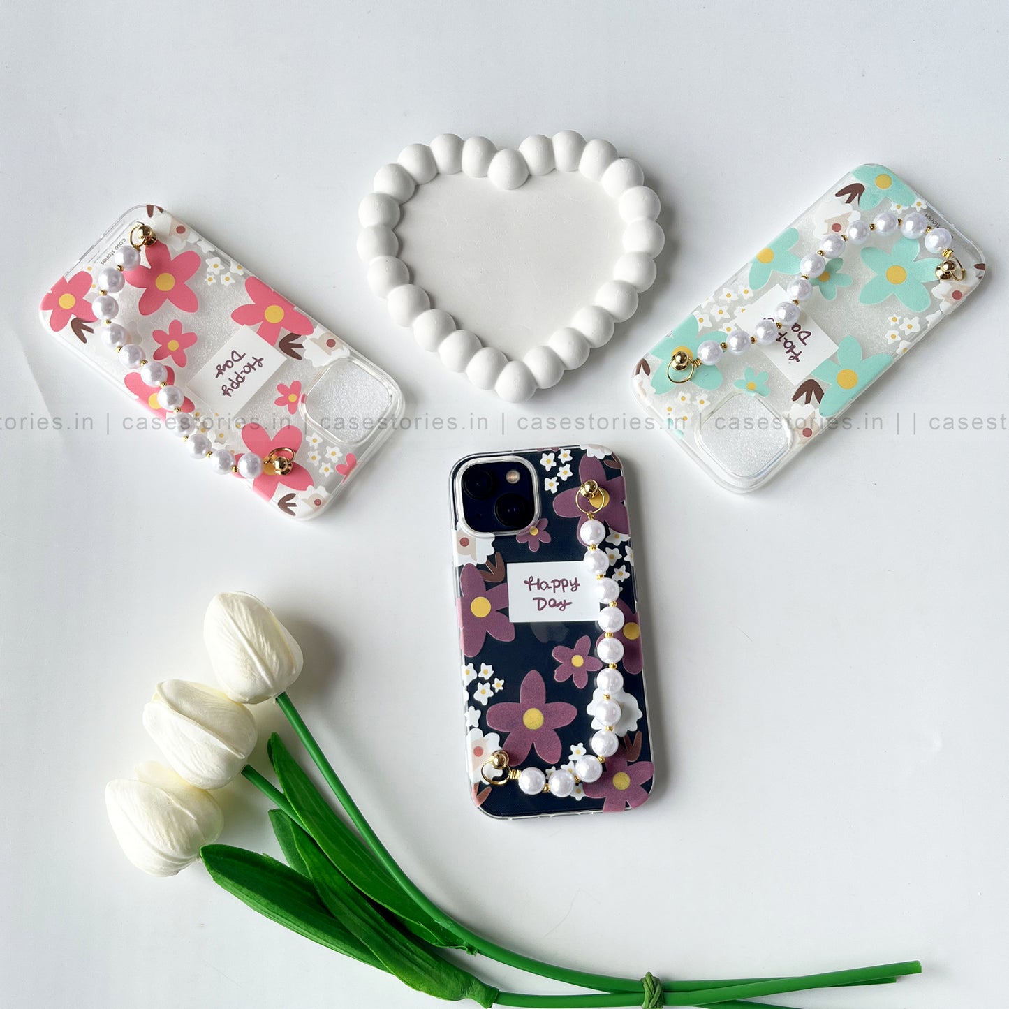Flower Day Chain Soft Case