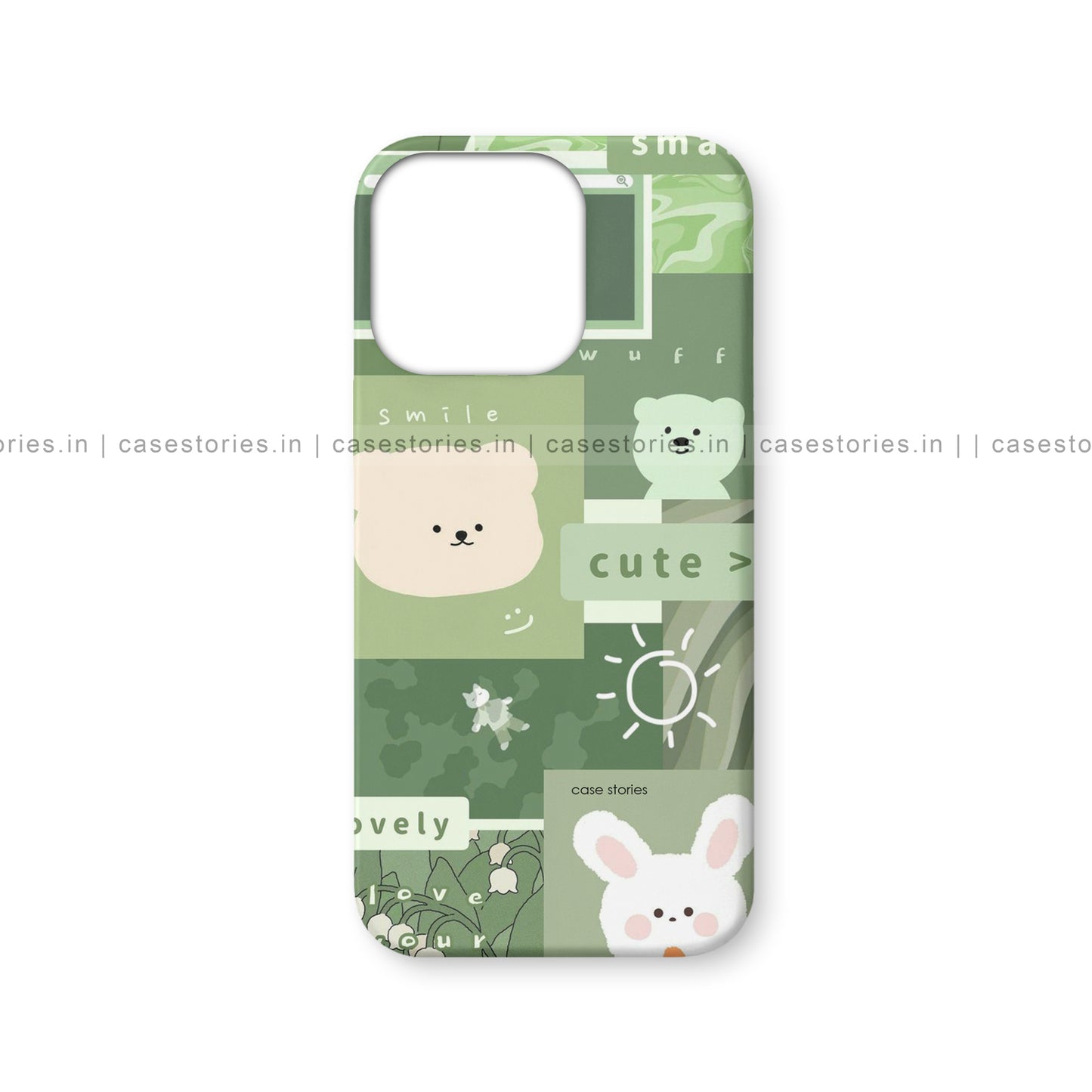 Green Vibe Kawai Mobile Cover