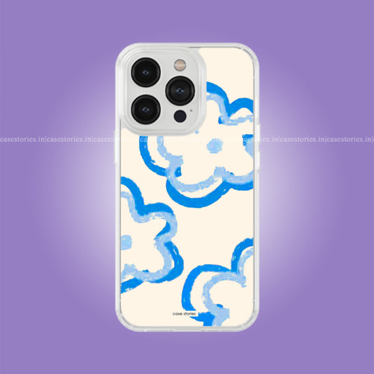Hand Drawn Floral Pattern Soft Case