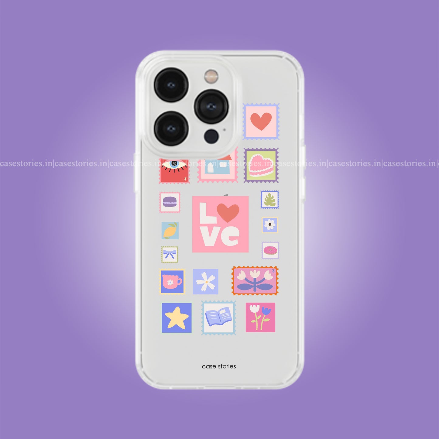 HeartGlaze Clear Soft Case