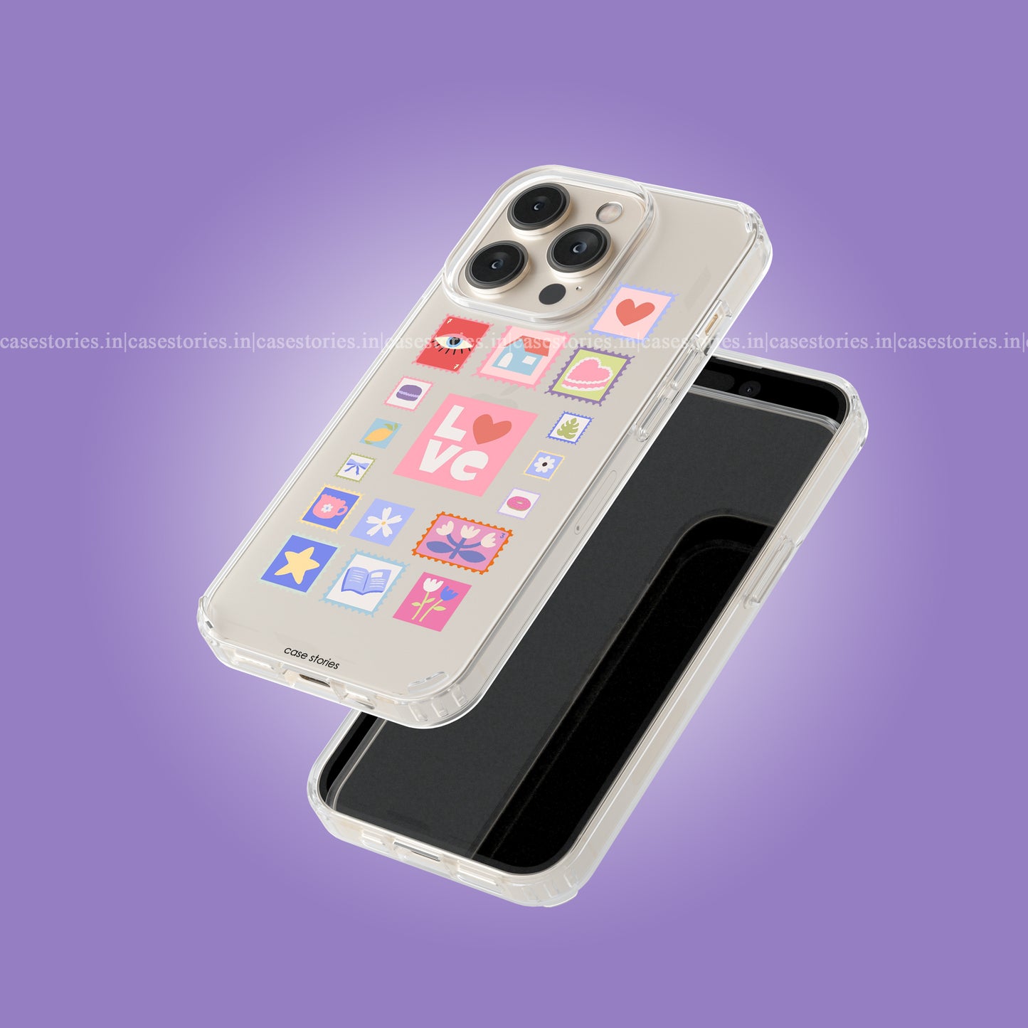 HeartGlaze Clear Soft Case