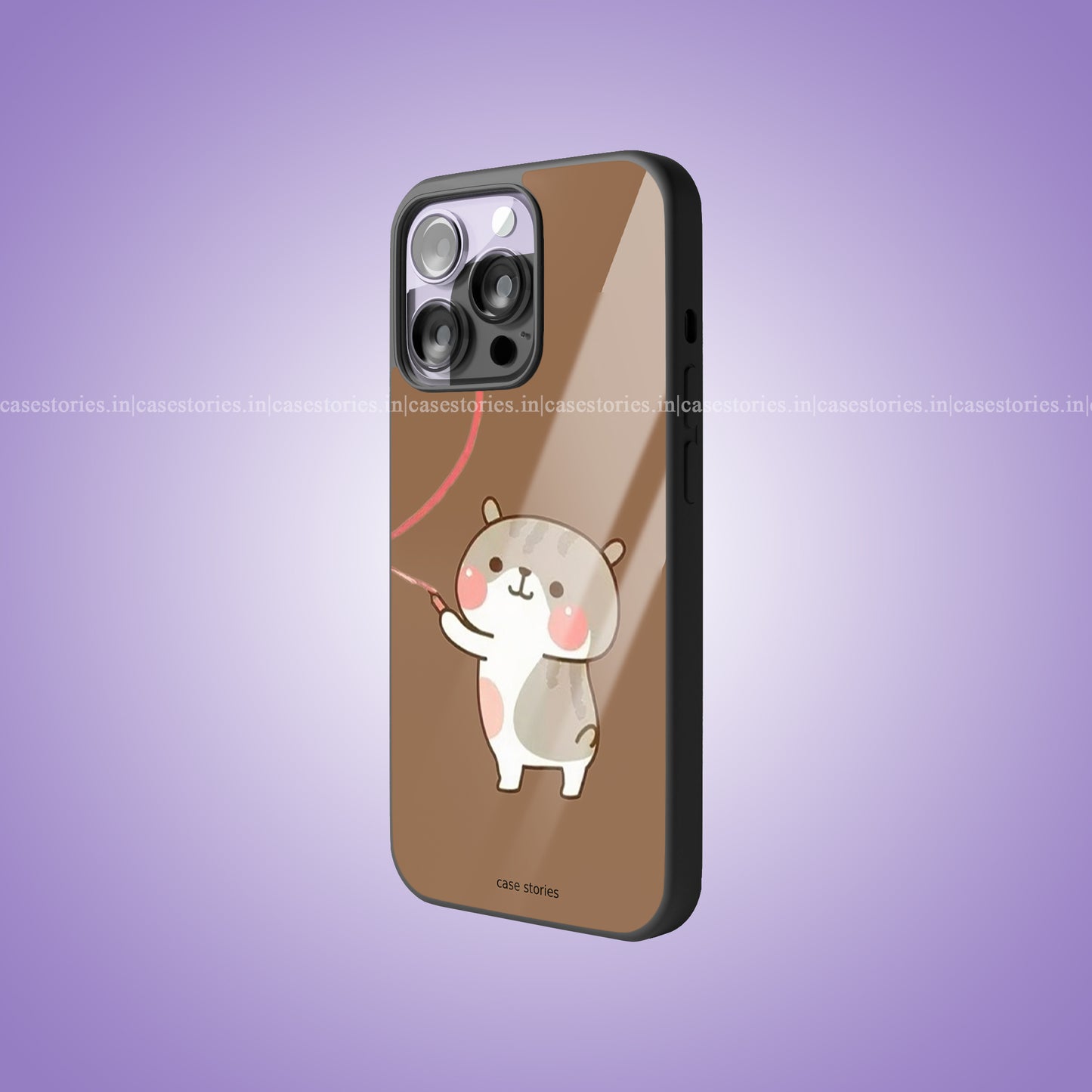 His Kitty Couple Premium Glossy Phone Case