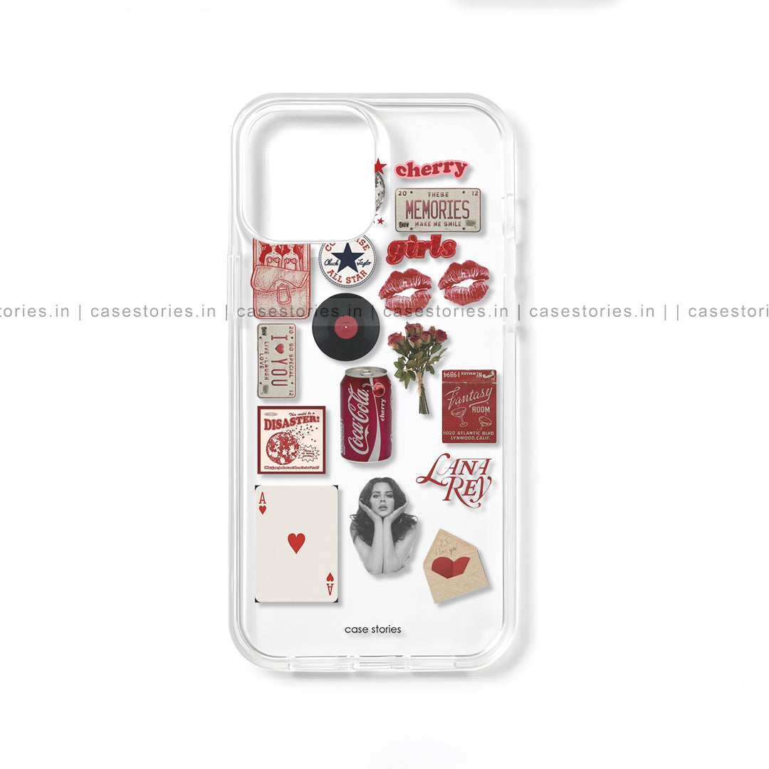 Lana Del Rey Transparent Mobile Cover