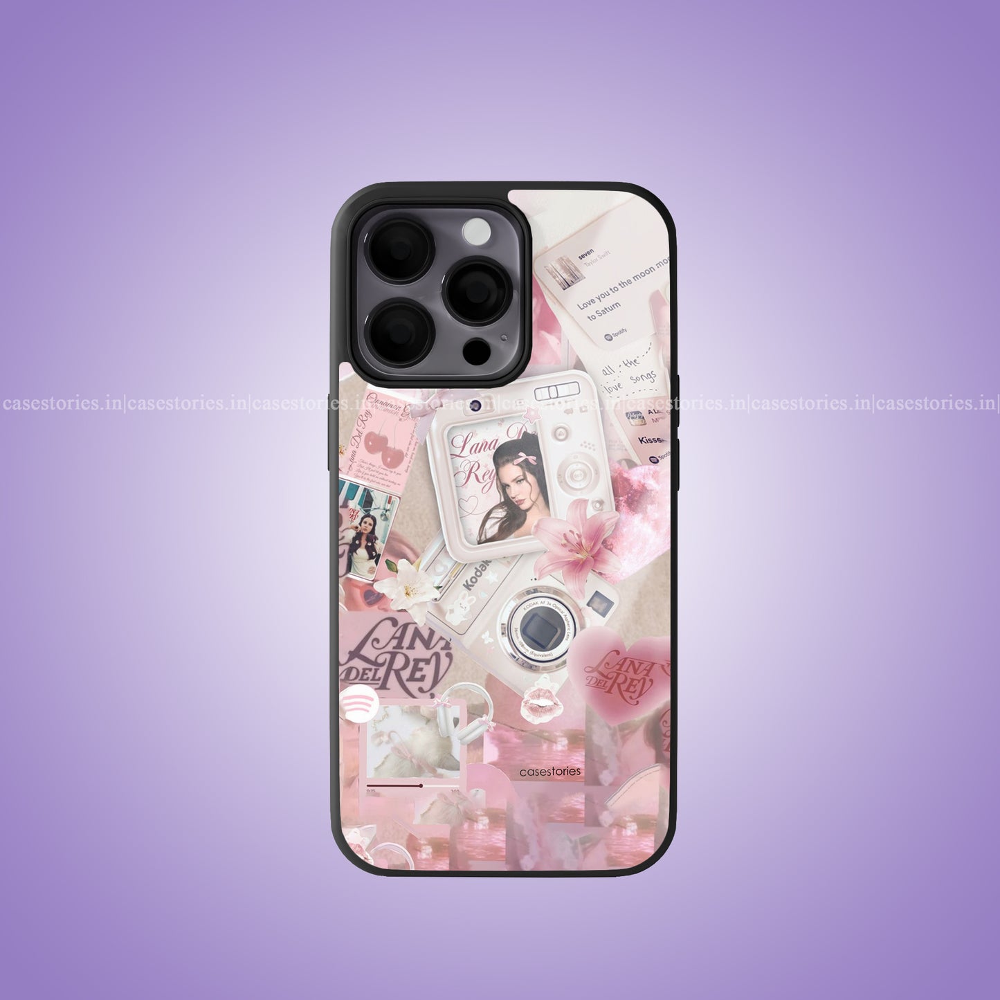 Lana in Pink Premium Glossy Phone Case