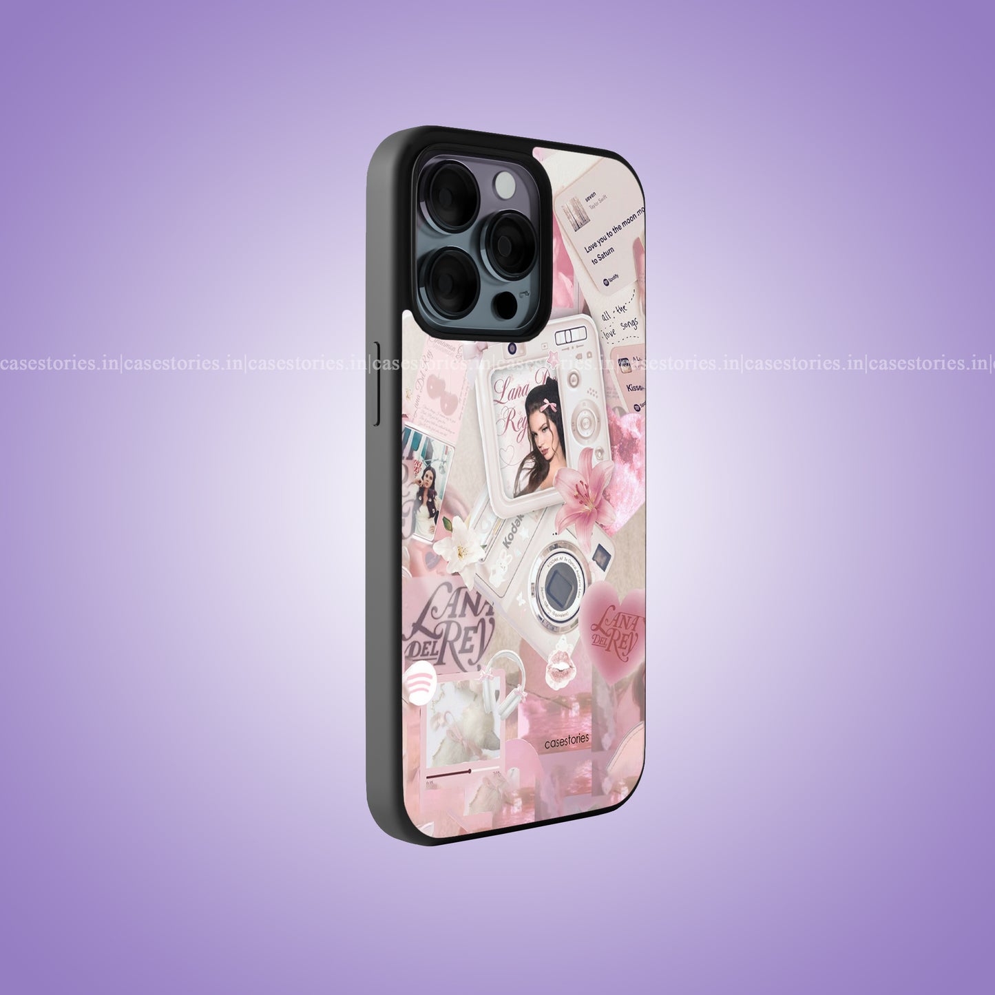 Lana in Pink Premium Glossy Phone Case