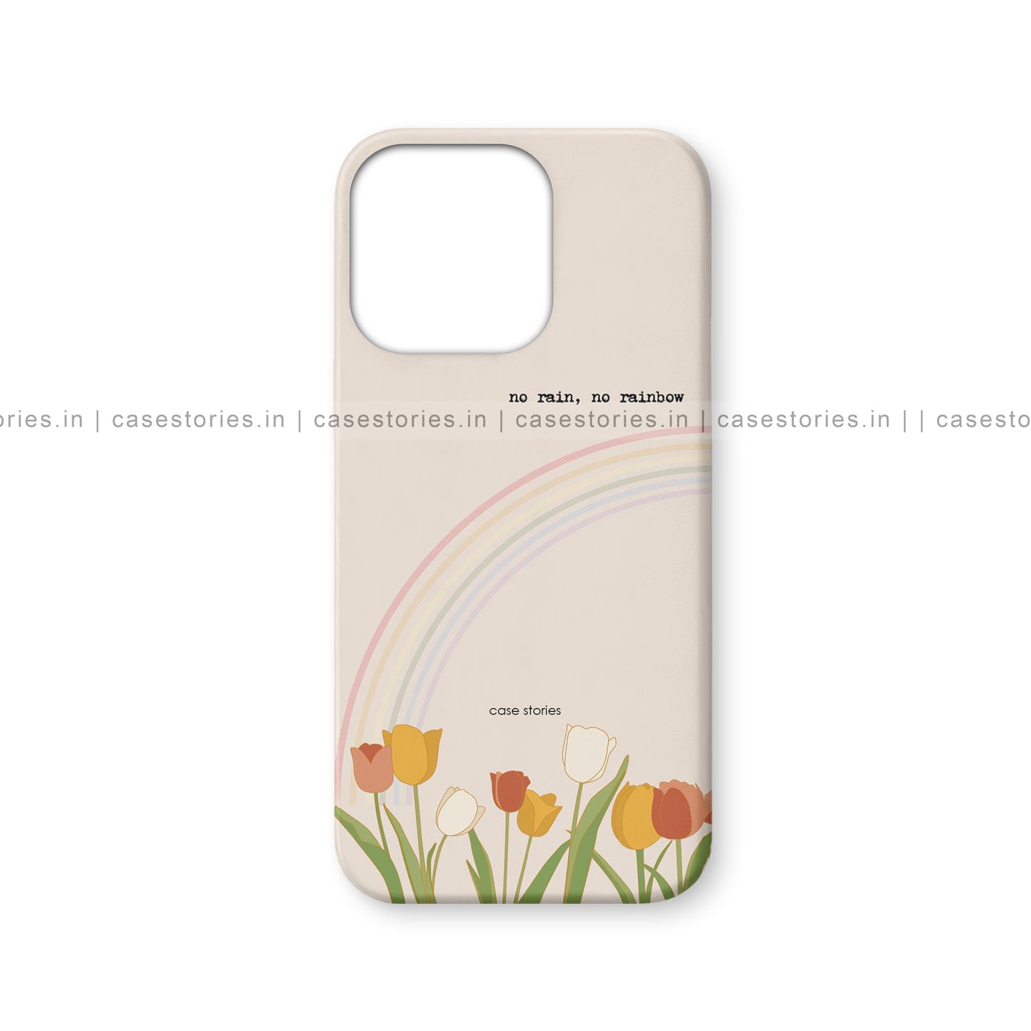 No Rain No Rainbow Mobile Cover