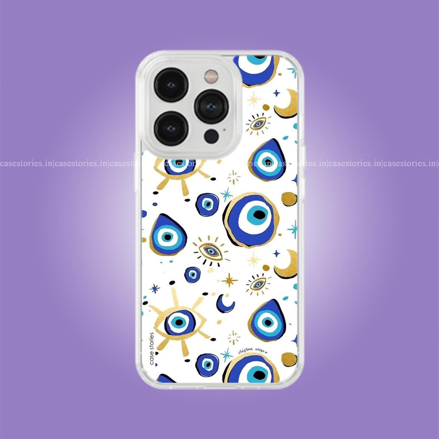 No Bad Vibes Evil Eye Soft Case
