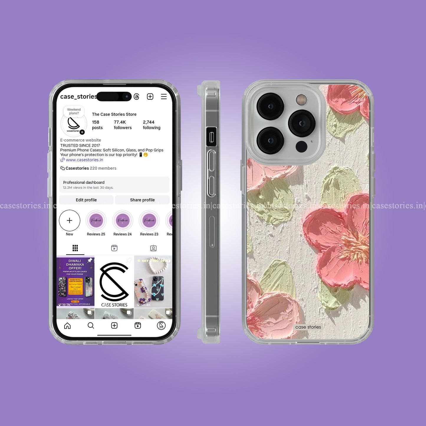 Peachy Petals Soft Case