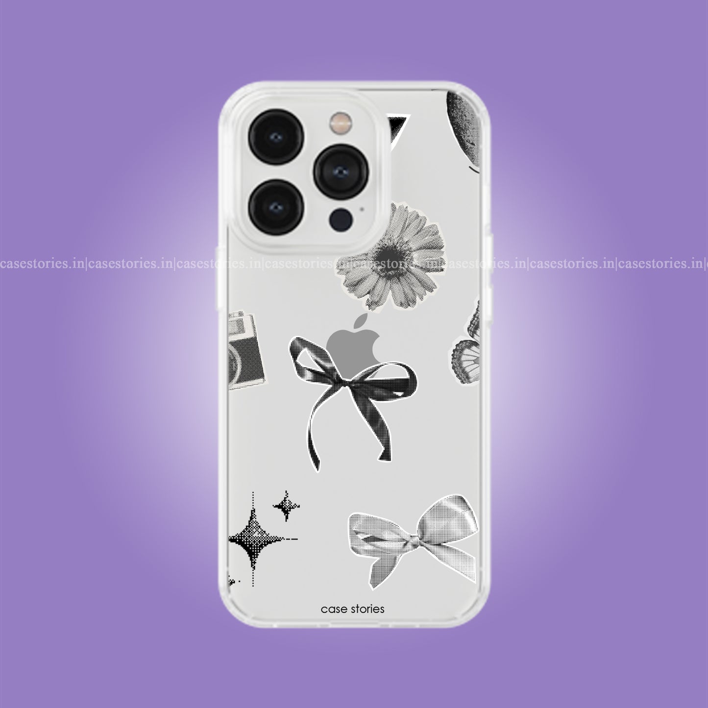 PetalPop Glam Clear Soft Case