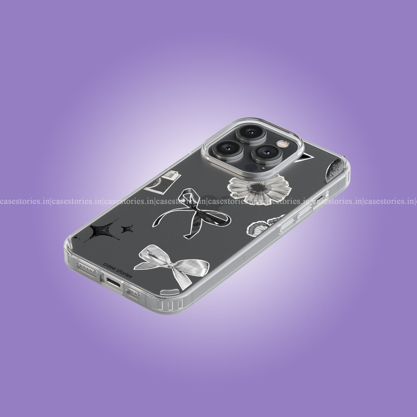 PetalPop Glam Clear Soft Case