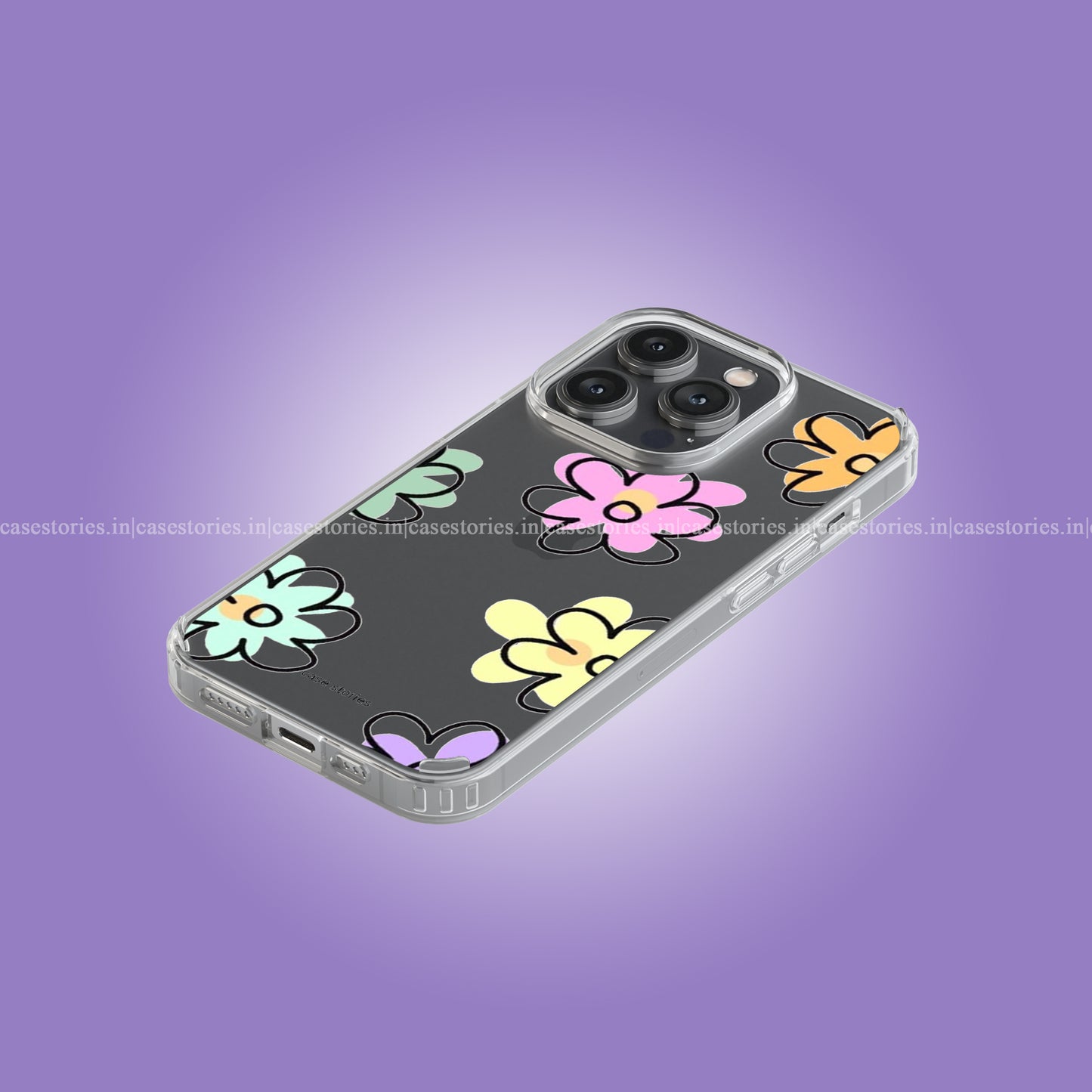 PetalSketch Clear Soft Case