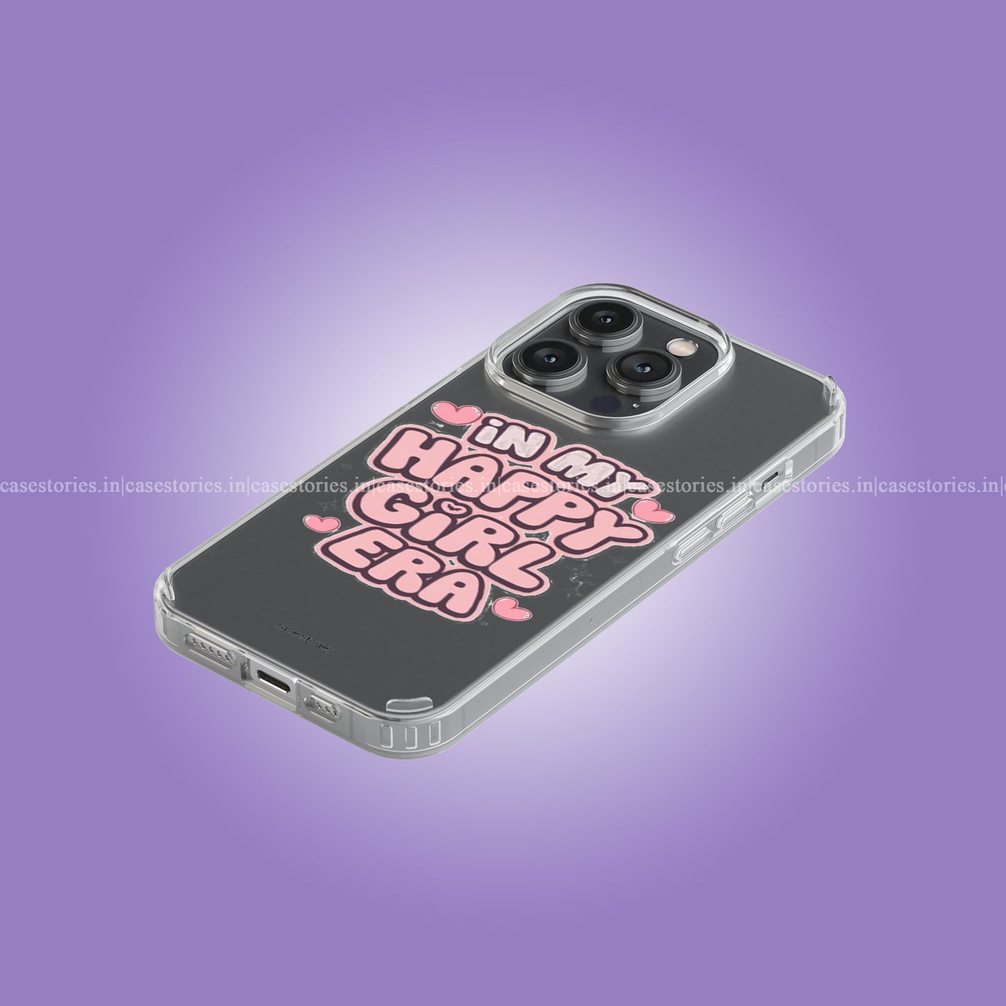 PinkEra Vibes Clear Soft Case