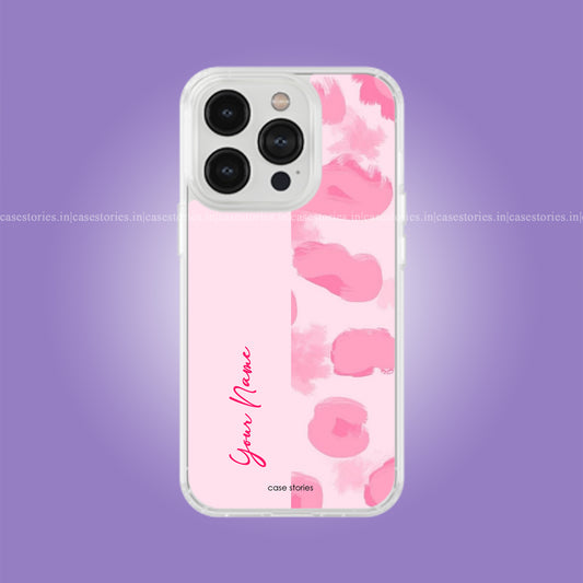 Pink Whisper Custom Name Soft Case