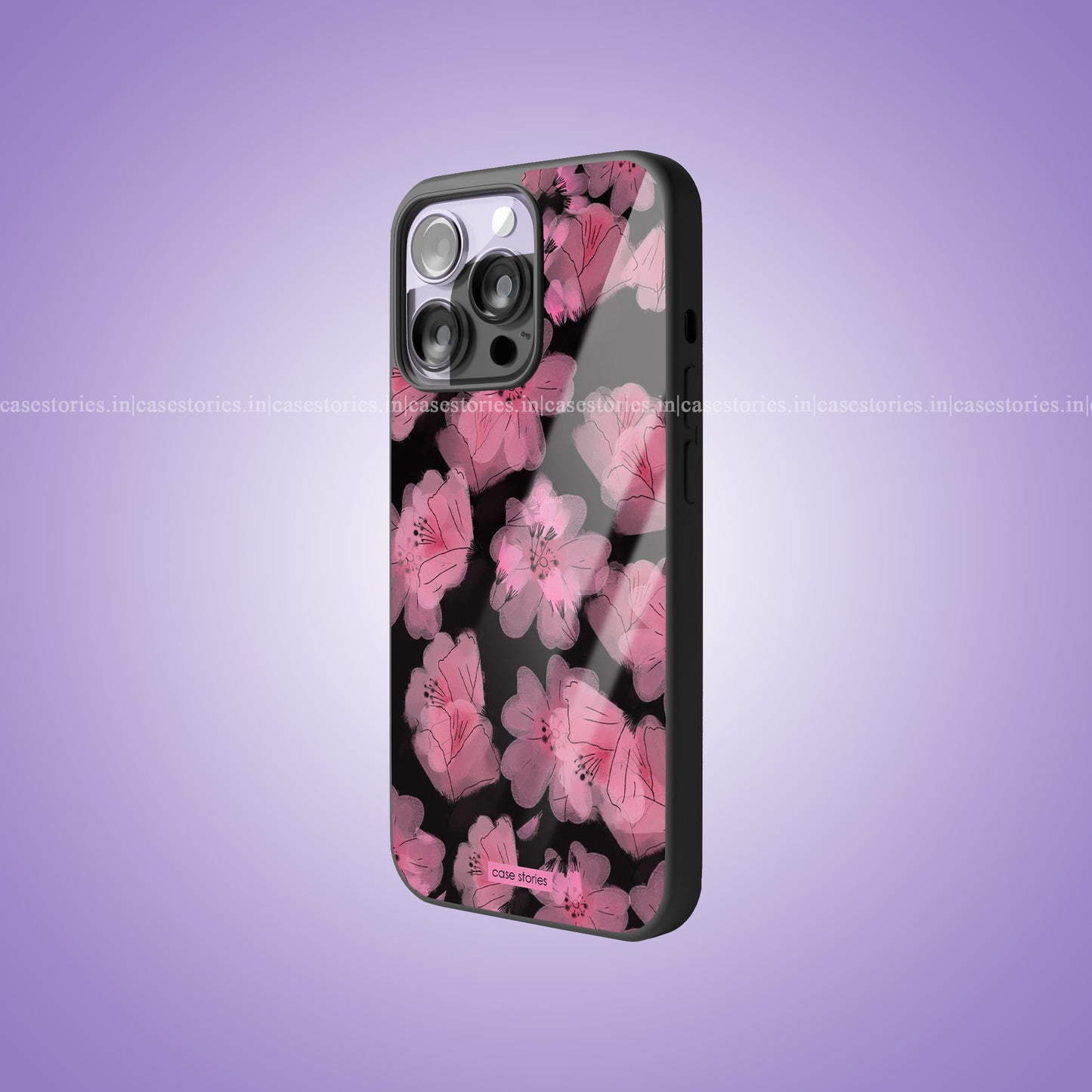 Pretty Petal Drop Premium Glossy Phone Case