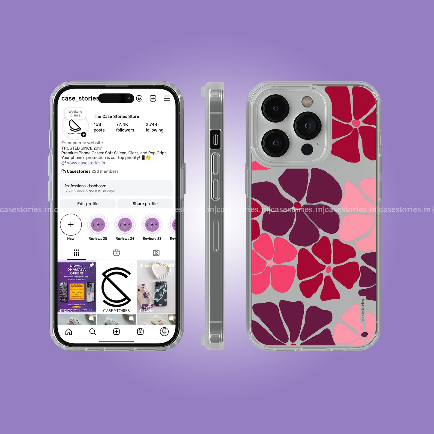 Ruby Blush Clear Soft Case