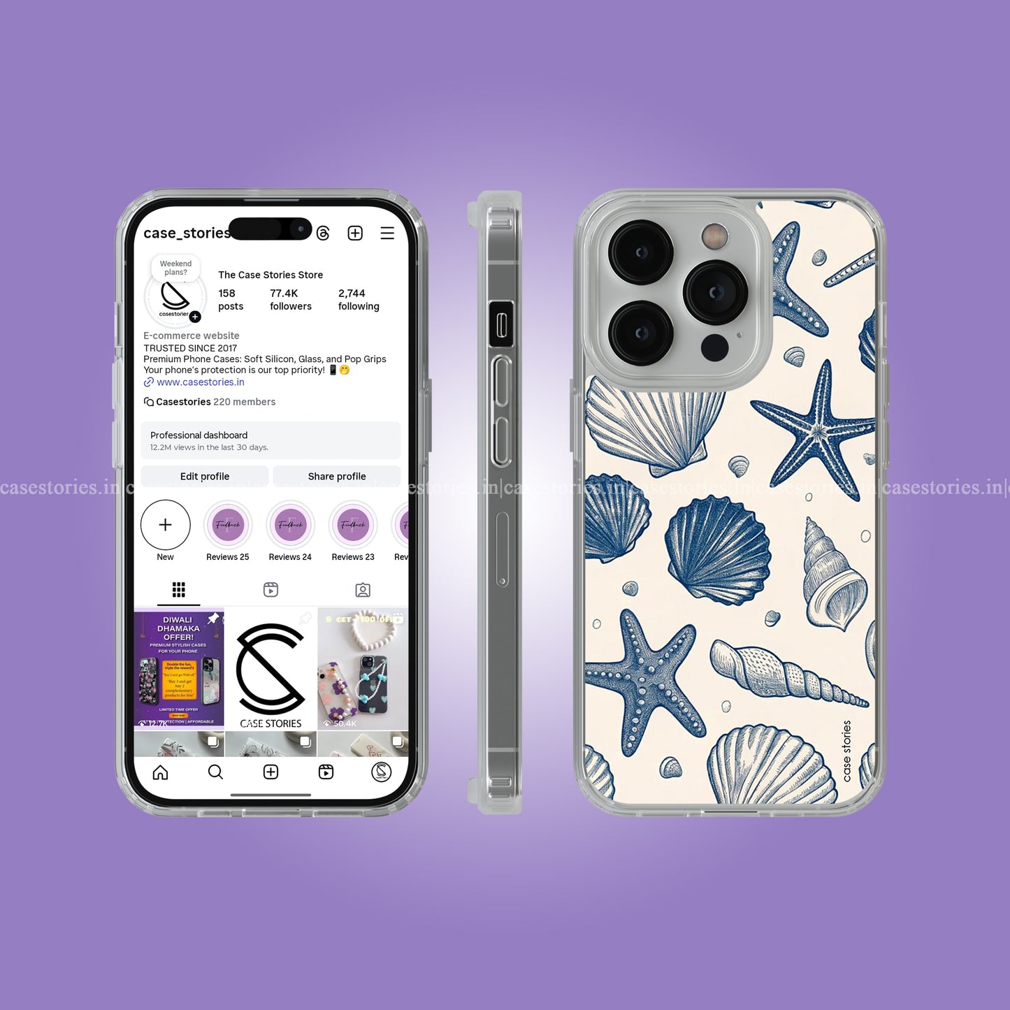 Sea Shells Soft Case