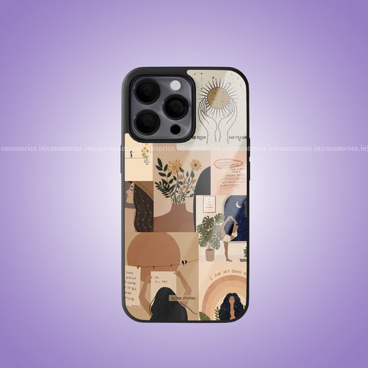 Solo Girl Life Premium Glossy Phone Case