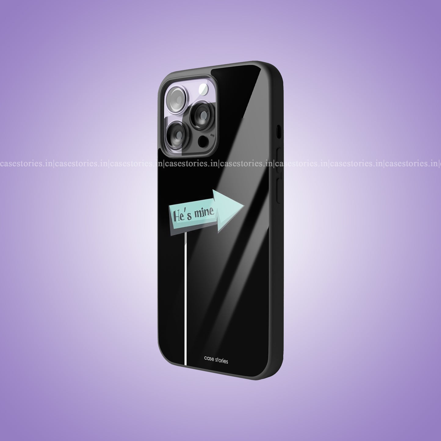Taken By Him Premium Glossy Phone Case