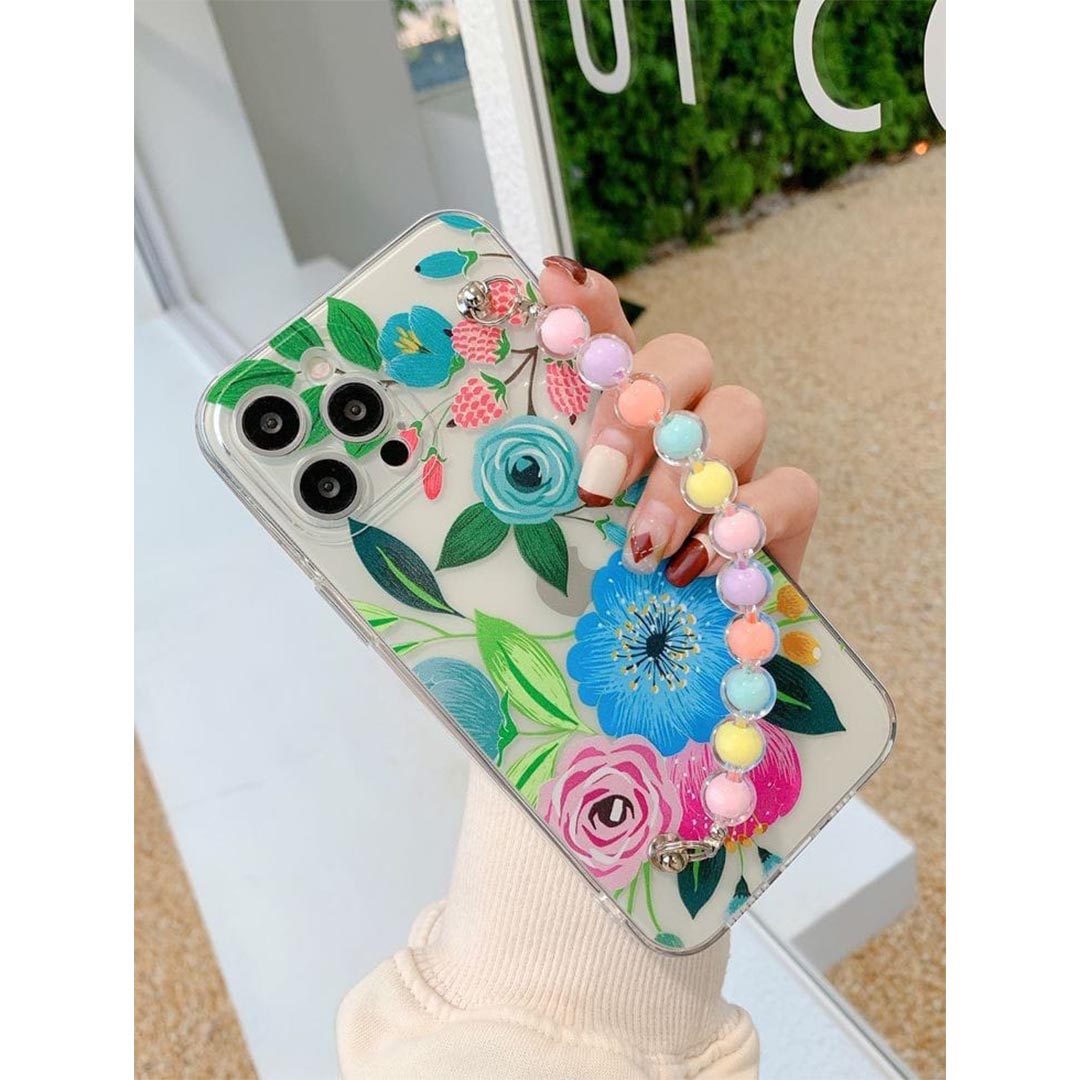 FloralFlicker Chain Soft Case