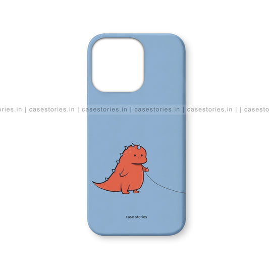 Heartstrings Red Dino Couple Mobile Cover