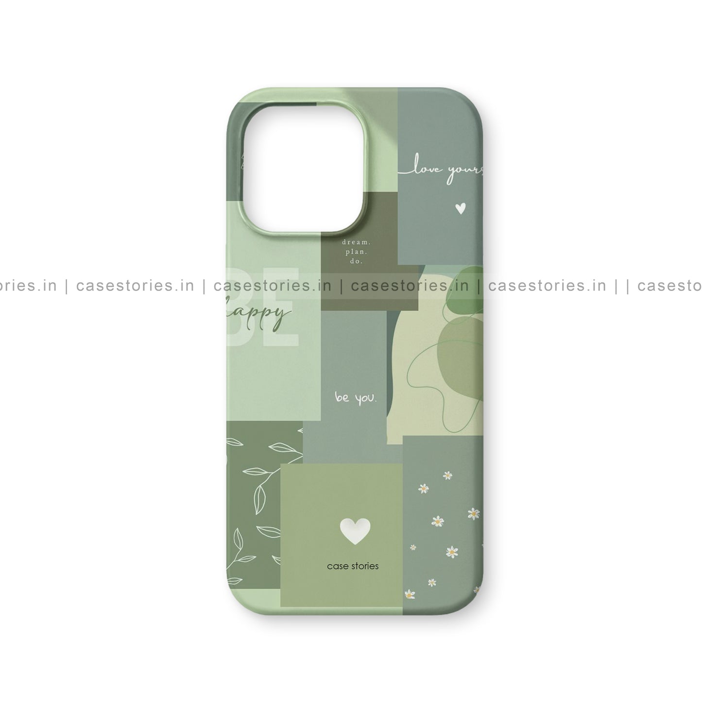 Green Vibes Mobile Cover