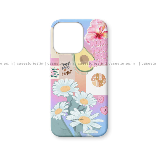 Avocado Dreams & Daisy Things Mobile Cover