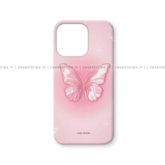 Glitterfly Butterfly Glow Mobile Cover